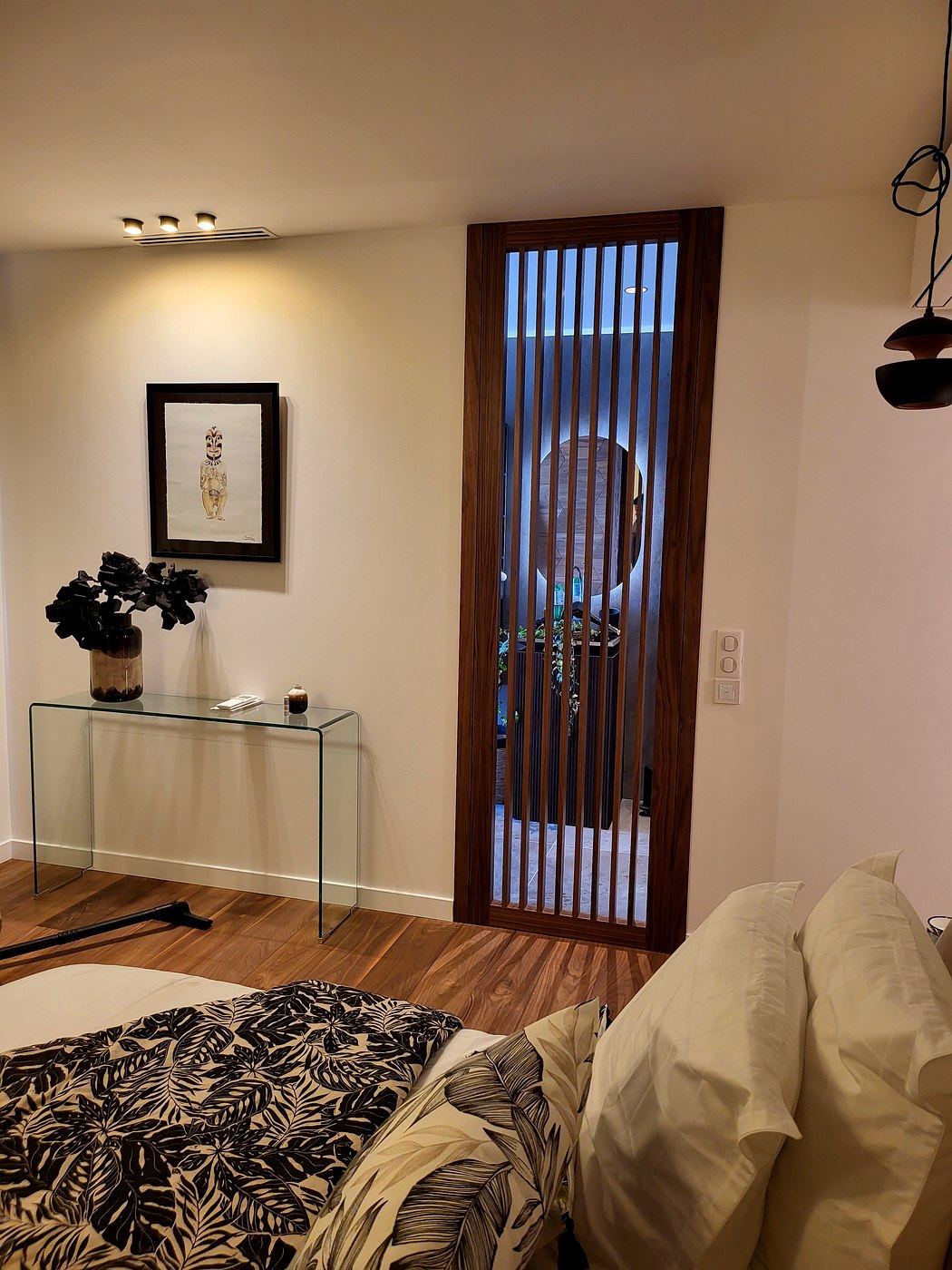 Claustra noyer chambre ICAM